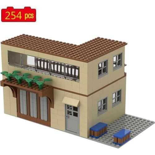 Military Series Tactical Competitive Double Storey Supply Box Training Base Building MOC Accessories Blocks Bricks Toys Gifts