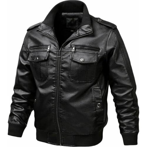 Zhang Pear Juice Mens Biker Jackets