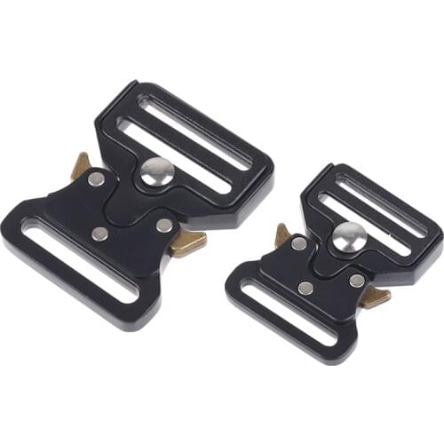 2 Sizes Metal Strap Buckles For Webbing DIY Bag Luggage Clothes Accessories Clip Buckles