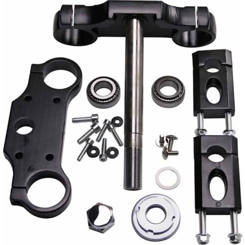 45/48mm Triple Tree Clamps Handle Bar Riser Upside Ddown Front Forks 125cc 140cc 150cc 160cc Dirt Pit Bike Thumpstar Atomik SSR