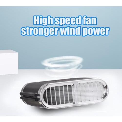 5V 3-Speeds Headrest Strong Wind Air Fan with High Airflow for SUV Car Seat Passenger Electrical Cooler USB
