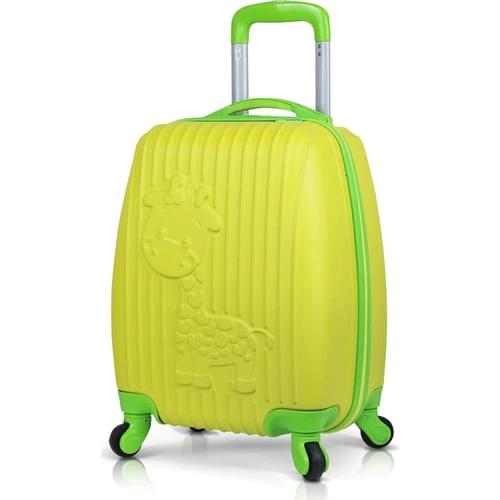 My Valice Kids Abs Child Briefcase Giraffe Yellow