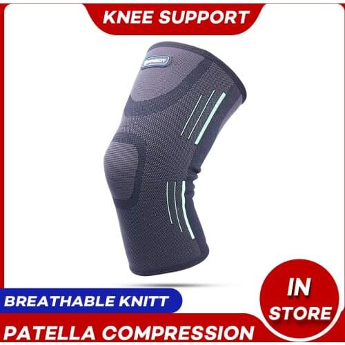 Arbot Breathable Basketball Leg Sleeve Comfortable Elastic Sports Leg Knee Support Brace Wrap Protector Knee Pads Sleeve Cap