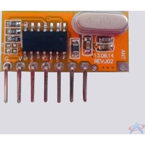 HOT!Multifunctional Learning Code Receiver Output Way is Adjustable module AM 315MHZ/433MHz DC 5V it can learn more than 8 Code