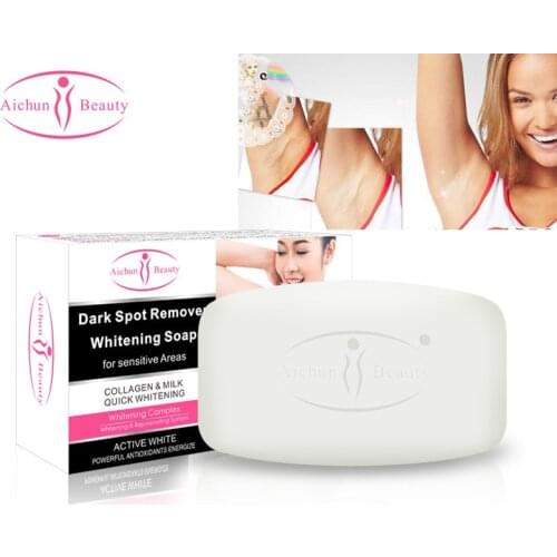 100g Skin Whitening Soap Areola Private Parts Soft Red Crystal Soap Pink Lips Whole Body Whitening Removing Melanin