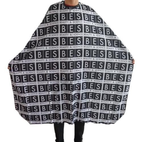 140*120cm Letter Word Print Cape For Barber Salon Hair Cutting Wrap Hairdressing Cape Gown Hair Styling Tools Hairdressing Cape