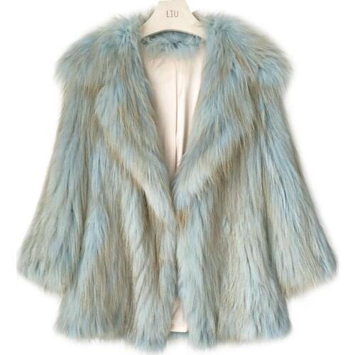 New Arrival Knitted Real Raccoon Fur Coat Round Collar Genuine Raccoon Jacket Nature Pure True Fur Overcoat RC312-02