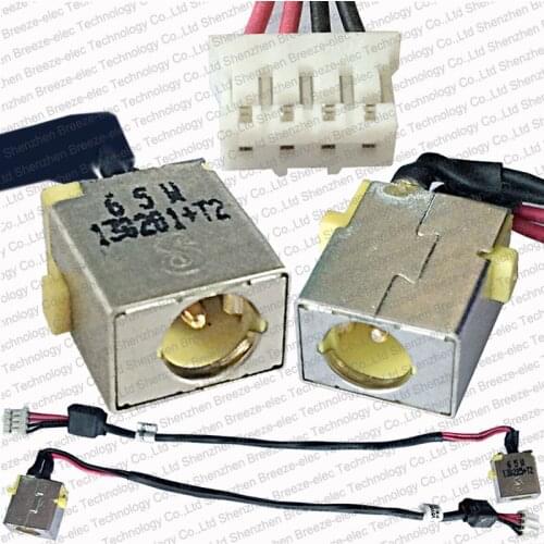 Genuine New DC Power Jack socket cable connector for ACER TRAVELMATE P455 TMP455-M-6623 Gateway NV570 NV570P09U P26U DC30100NK00