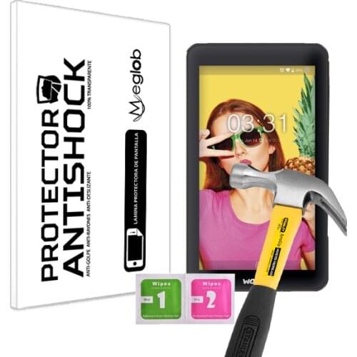 Screen protector Anti-Shock Anti-scratch Anti-Shatter compatible with Tablet Wolder miTab One 7