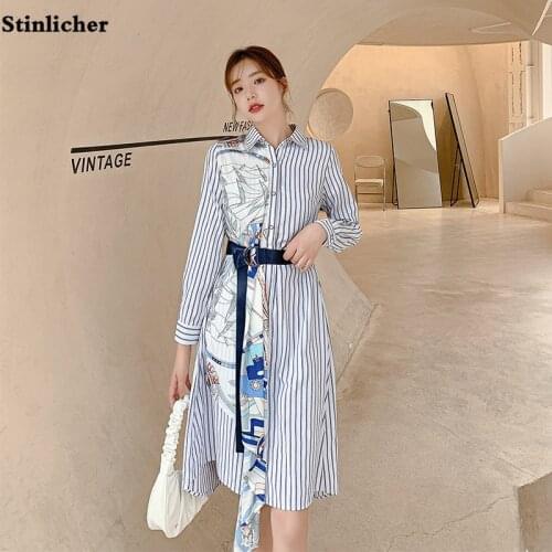 Stinlicher Fashionable Shirt Dresses
