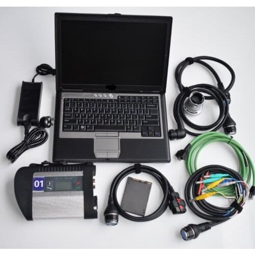 Super MB Star C4 SD C4 with Used Diagnostic laptop D630 4G installed 360GB SSD Software Expert Mode for Auto MB Star Diagnosis
