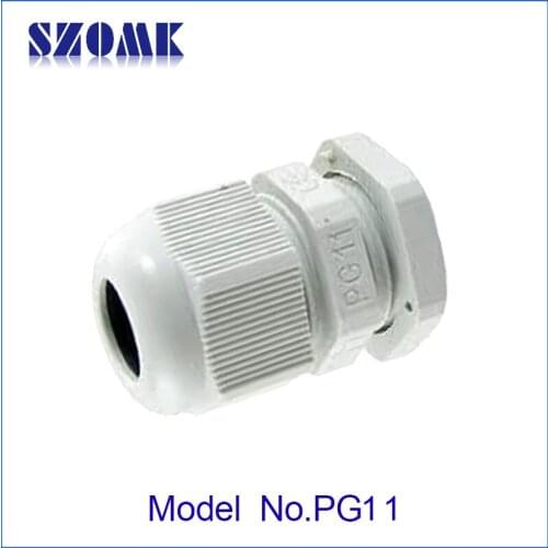 Szomk 2015 hot selling IP68 waterproof PG11 cable gland (100 pcs), cable entry glands