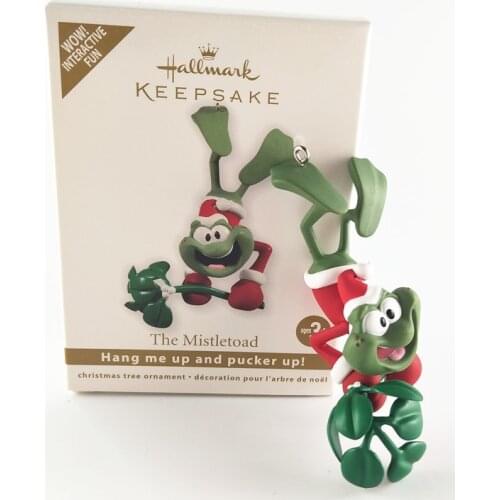 1PCS 8CM Out of print the mistretoad Christmas pendant collection