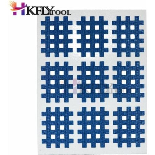 10 sheets/lot) Spiral Cross Kinesiology Tape Physical Therapy Cross Tape 9pcs/sheet Cross Therapy tape