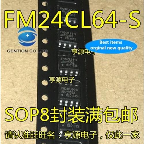 20pcs 100% new and orginal real photo FM24CL64 FM24CL64-S FM24CL64-G SOP8