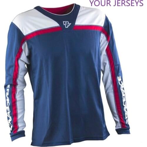 2022 Bike Jerseys Motocross Racing Jersey Breathable Motorcycle MTB Mountain Bike Downhill DH Long Sleeve Cycling Jersey FXR DH