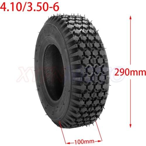 4.10/3.50-6 Tire Out Tube for E-Bike, Wheelbarrow Scooter, Mini Motorcycle Atv Motorcycle