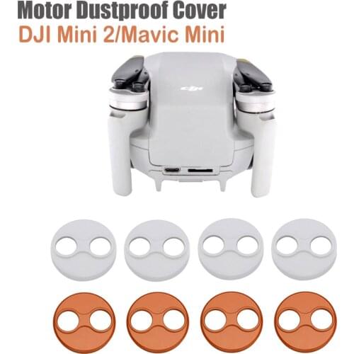 4PCS Dust-proof Aluminium DJI Mini 2 Motor Cover Engine Protector Cap Protective Motor Guard for DJI Mavic Mini Drone Accessory
