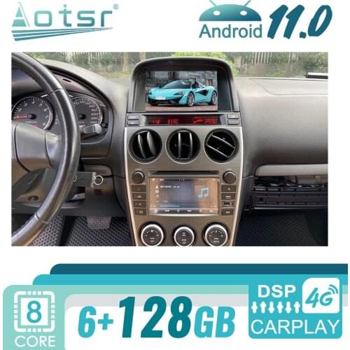Android For Mazda 6 2002 - 2008 Car Radio GPS Navigation Multimedia Video Player Stereo Auto Audio Head Unit CD