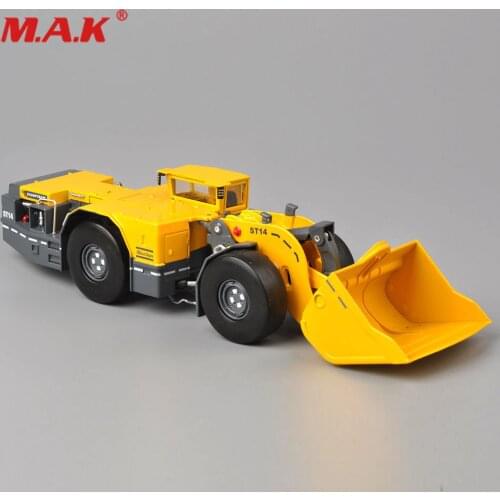 For Collection 1:50 Scooptram ST14 Type Underground Loader Diecast Shop Truck Pushdozer Construction vehicle Model for Fan Gift