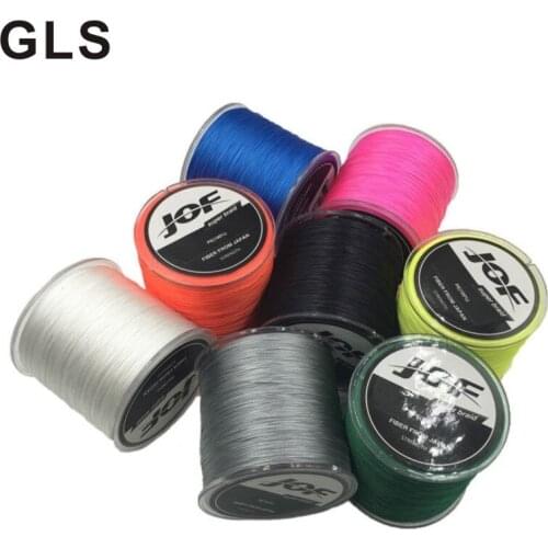 GLS brand 8 braided PE strong horse fishing line 500 meters super tensile, anti-wear, stable and strong anti-bite fishing line