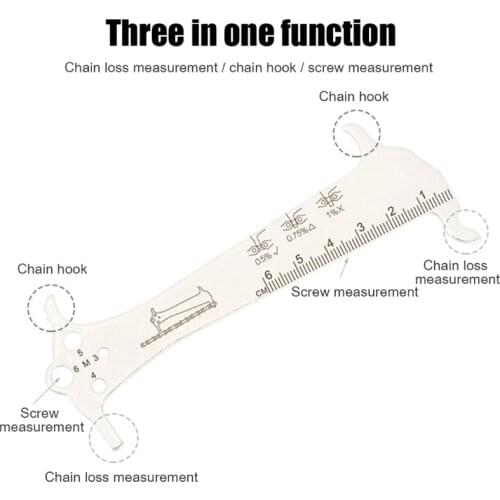 PXPF MTB Bike Chain Wear Indicator Measurement Checker Bike Ruler Bicycle Chain Gauge Dustproof Cycling Parts