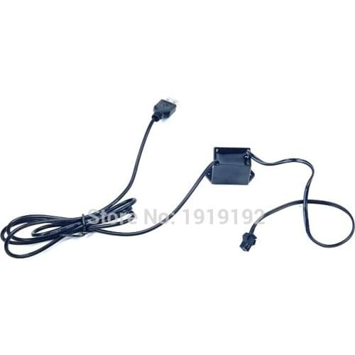 5V USB EL wire inverter powered by Mobile battery for loading EL wire and EL strip with toys/craft party decoration