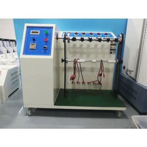 Wire bending testing machine suitable for the plug pinouts, power cord and other products wire rod ending tests or swing test