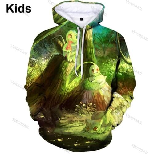 Cute Shark Anime Streetwear Kids Hoodie Shooting Anime 3d Sweatshirt Cartoon Men and Women Tops Hoodies Teen Clothes