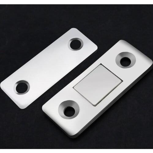 Strong Magnetic Door Closer Cabinet Door Catch Latch Furniture Doors Magnet Stop Closet Cupboard Furniture Hardware