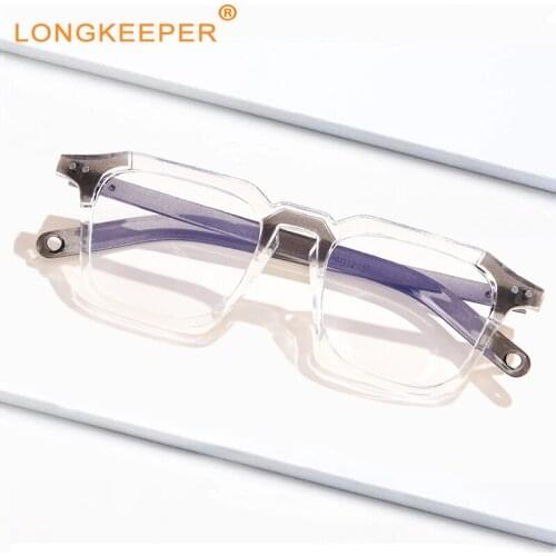 Square Anti Blue Light Blocking Eyeglasses Unisex 2021 Optical Glasses Women For Men Computer Spectacle Retro Gaming Lunettes