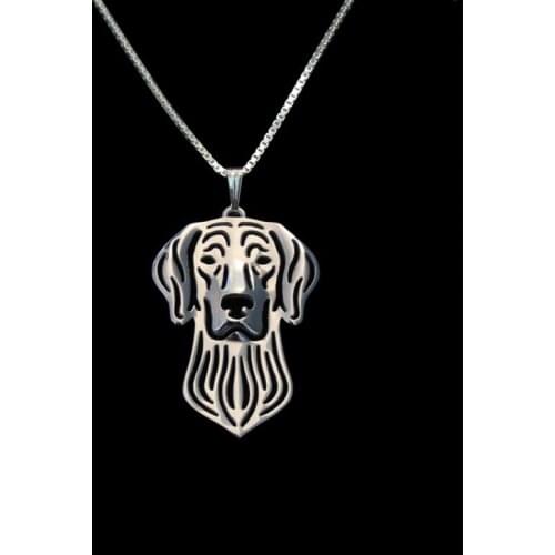 Hollow Pet Pendant Weimaraner Necklace for women cute charm christmas gift fashion pretty jewelry