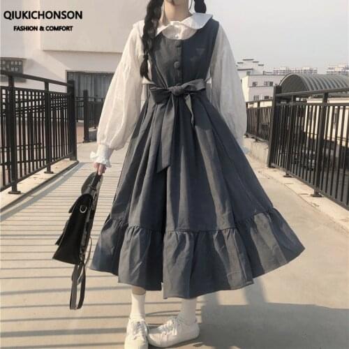 Модные сарафаны Qiukichonson China At AliExpress