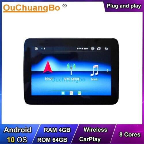 Ouchuangbo Android 10 GPS Navigation 4G Radio for Mercedes Benz GLE GLS 2016-2018 With 8.4 Inch 4GB 64GB CarPlay 8 Core