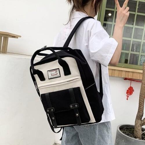 Fashion Womens Backpack Cute School Bag For Girl Large Capacity Travel Bagpack Shoulder Book Bags Mochilas