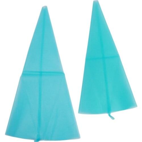 S/M/L Kitchen Product Kitchen Accessories Length Silicone Icing Piping Cream Pastry Bag Cake Decorating Tool