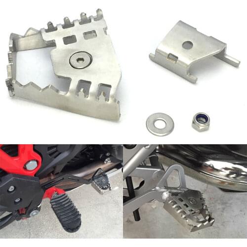 Sliver Brake Lever Extension Enlarge For BMW Motorcycle F800GS F700GS F650GS2008 2009 2010 2011 2012 2014 2013 2015