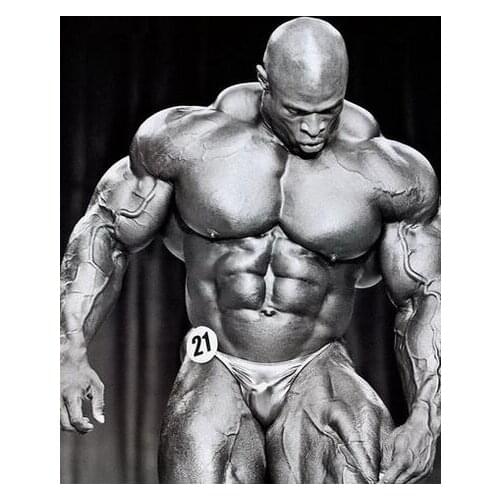 Bodybuilder Art Film Print Silk Poster Home Wall Decor 24x36inch