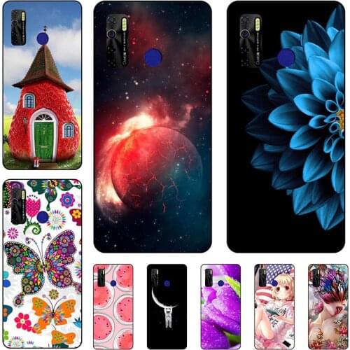 For Tecno Spark 5 Case Spark5 Pro Bumper Silicone Phone Cover For Tecno Spark 5 air Camon16 Case Cartoon funda Camon 16 Premier