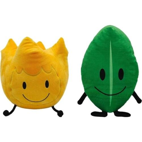 22/40cm Green Leaves Plush Stuffed Soft Toys Tree Leaf Dolls Pillow Plant Doll Best Gift for Kids or Children