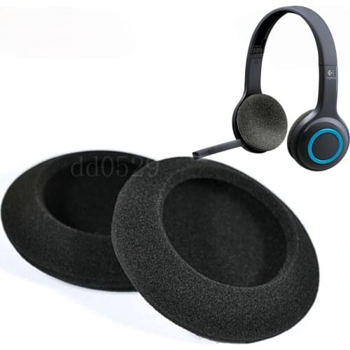5 Pairs of Foam Ear Pads Foam Cushion Cover For Logitech H600 H 600 Wireless Headset Headphone 10Pcs
