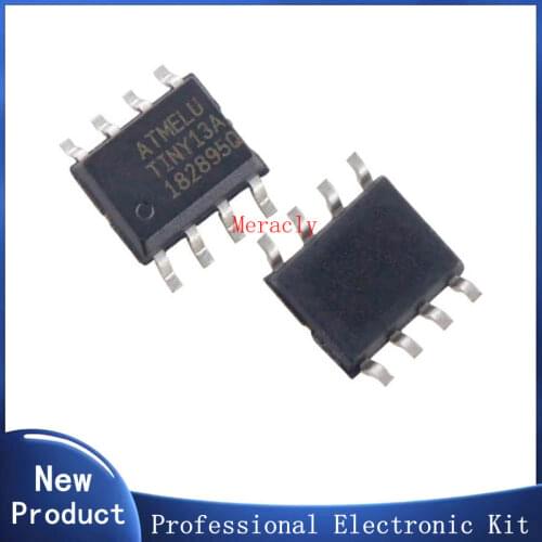 5PCS ATTINY13 ATTINY13A TINY13A MCU AVR 1K FLASH 20MHZ IC ATTINY13A-SSU SOP-8