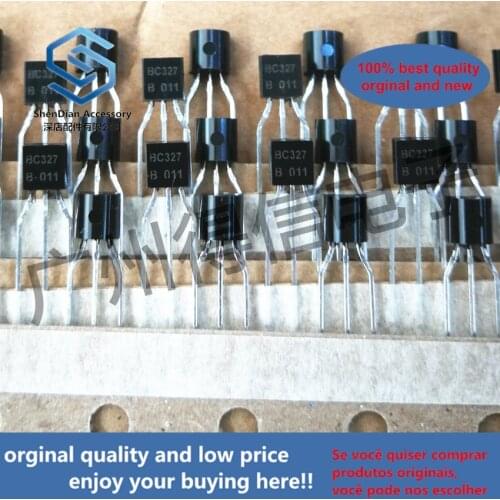 50pcs 100% orginal new BC327B BC327 TO-92 PNP Silicon AF Transistors real photo