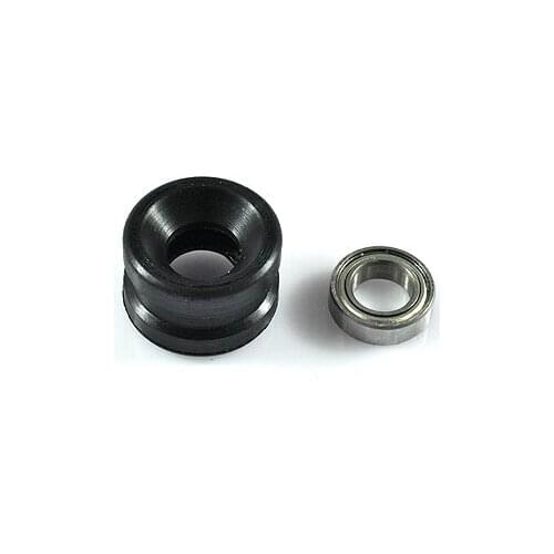 550E 600 Heli Tarot Tail drive shaft collar & bearing Torque Tube Bearing Holder Set TL60124