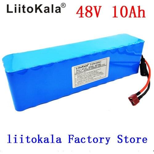 LiitoKala 48V 10ah 13s3p High Power 18650 Battery Electric Vehicle Electric Motorcycle DIY Battery BMS Protection