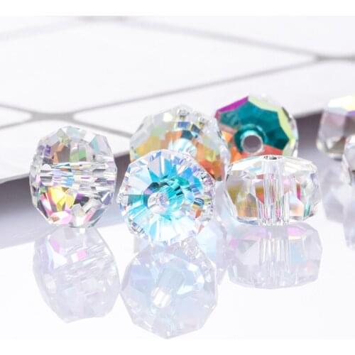 Astrobox Wheel Beads K9 Crystal Rhinestone DIY Bracelet Necklace Clothing & Accessories Sew On Clothes Shoes Loose Beads