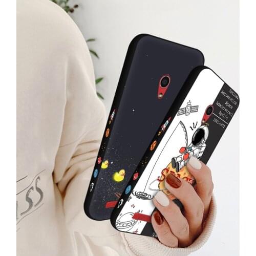 Side Print Phone Case For Asus Zenfone Max Pro M2 ZB631KL ZB633KL ZB602KL 5Z ZS620KL ZE620KL Space Astronaut Back Cover