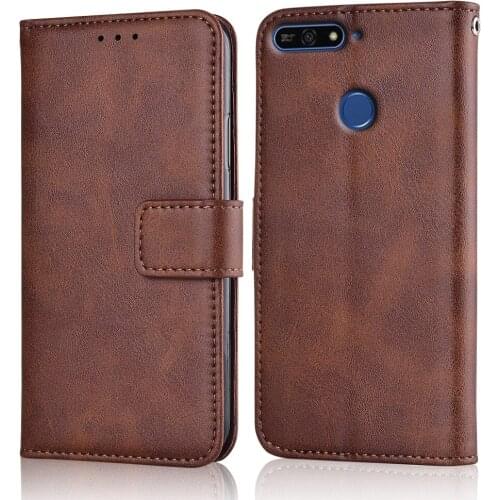Honor 7a pro Case Slim Leather Flip Cover for Huawei Honor 7A Pro 5.7'' AUM-L29 Case Wallet Magnetic case for Huawei 7A Pro