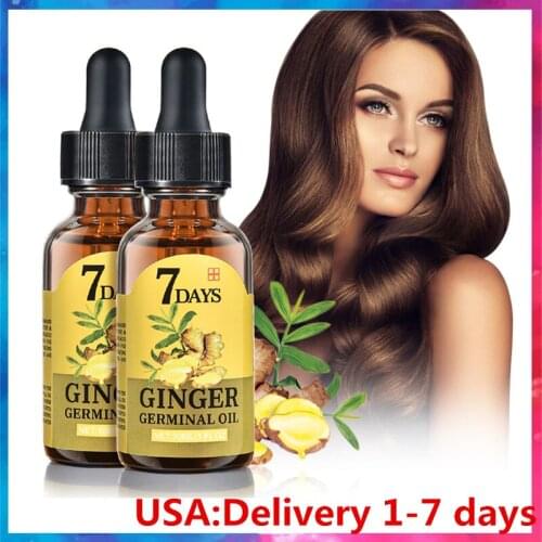 30ml Ginger Extract Essential Oil Hair Growth Activator Anti Hair Loss Treatment Hair Care Hair Fiber Vitamin for Hair Growth