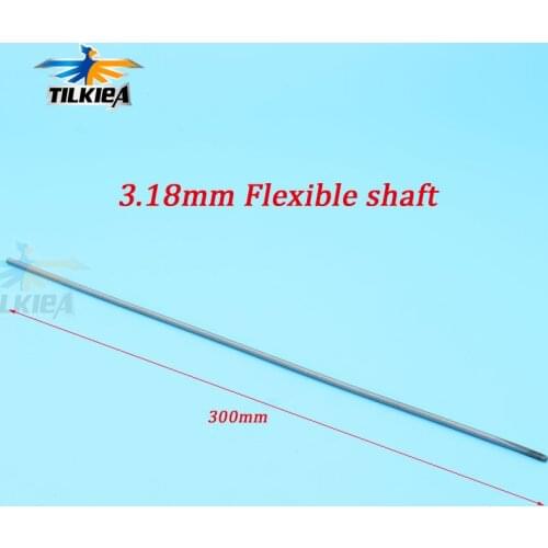 High Quality 3.18mm Positive Flexible shaft 1/8'' Flex Cable For RC Boat
